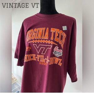 Virginia Tech 2006 Chick Fil A Bowl T shirt, 2x , NWT